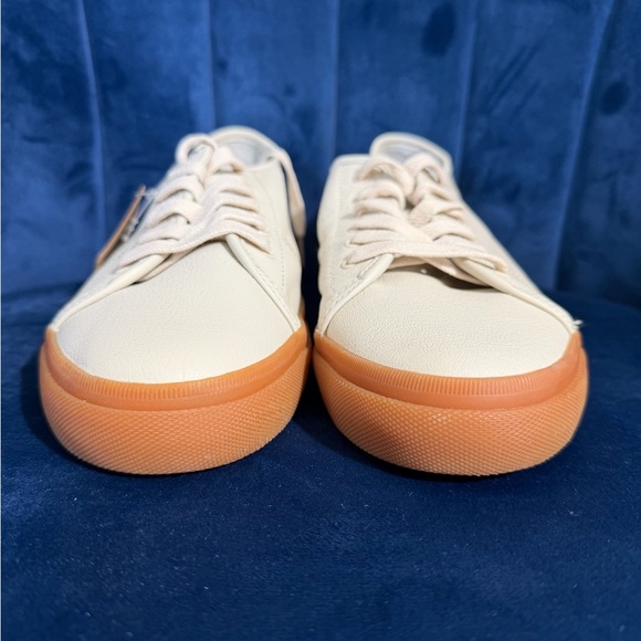 Frye Gia Low Lace Leather Upper Sneakers in Ivory-Women’s Size 10 NWT - Picture 3 of 7